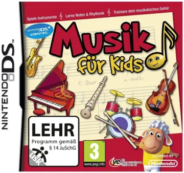 Music for Kids (Europe) (En,De) (NDSi Enhanced) box cover front